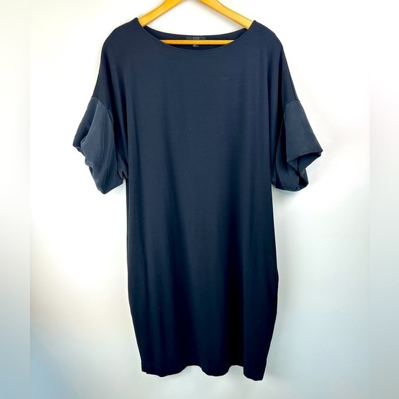 COS Short Sleeve Dress Black Medium - Picture 1 of 11